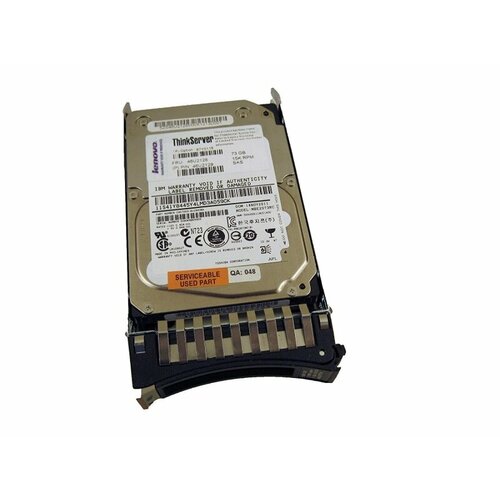 Жесткий диск Lenovo 46U2128 73Gb 15000 SAS 25 HDD 4922000₽