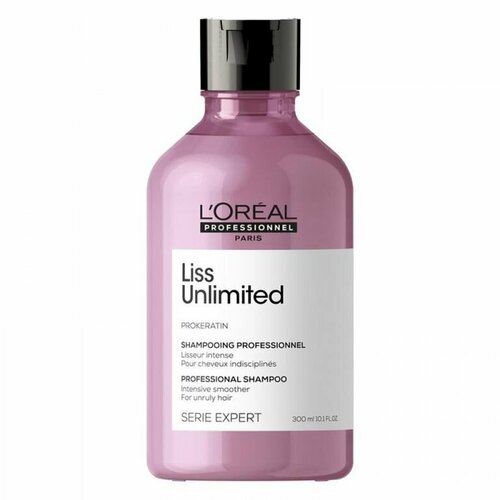 L’Oreal Professionnel Liss Unlimited Prokeratin Shampoo - Шампунь для непослушных волос, 300 мл l oreal professionnel liss unlimited shampoo шампунь для непослушных волос 500 мл