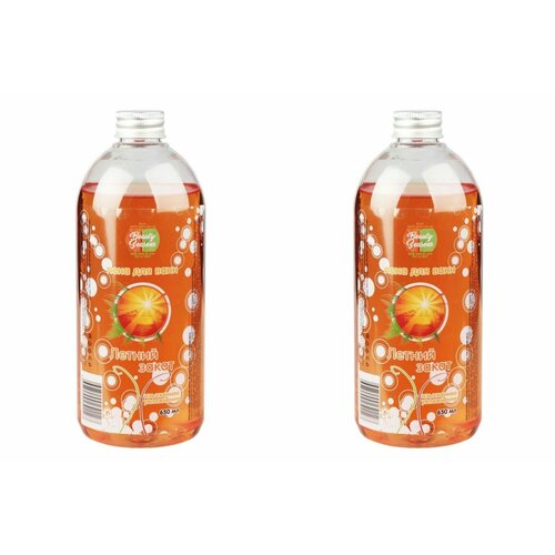 Пена для ванн, Clean Seasons, летний закат, 650 мл, 2 шт