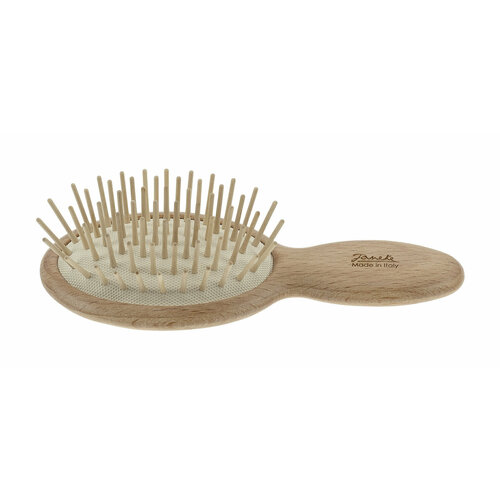 Щетка для волос Janeke Wooden oval shaped Hair Brush, small size