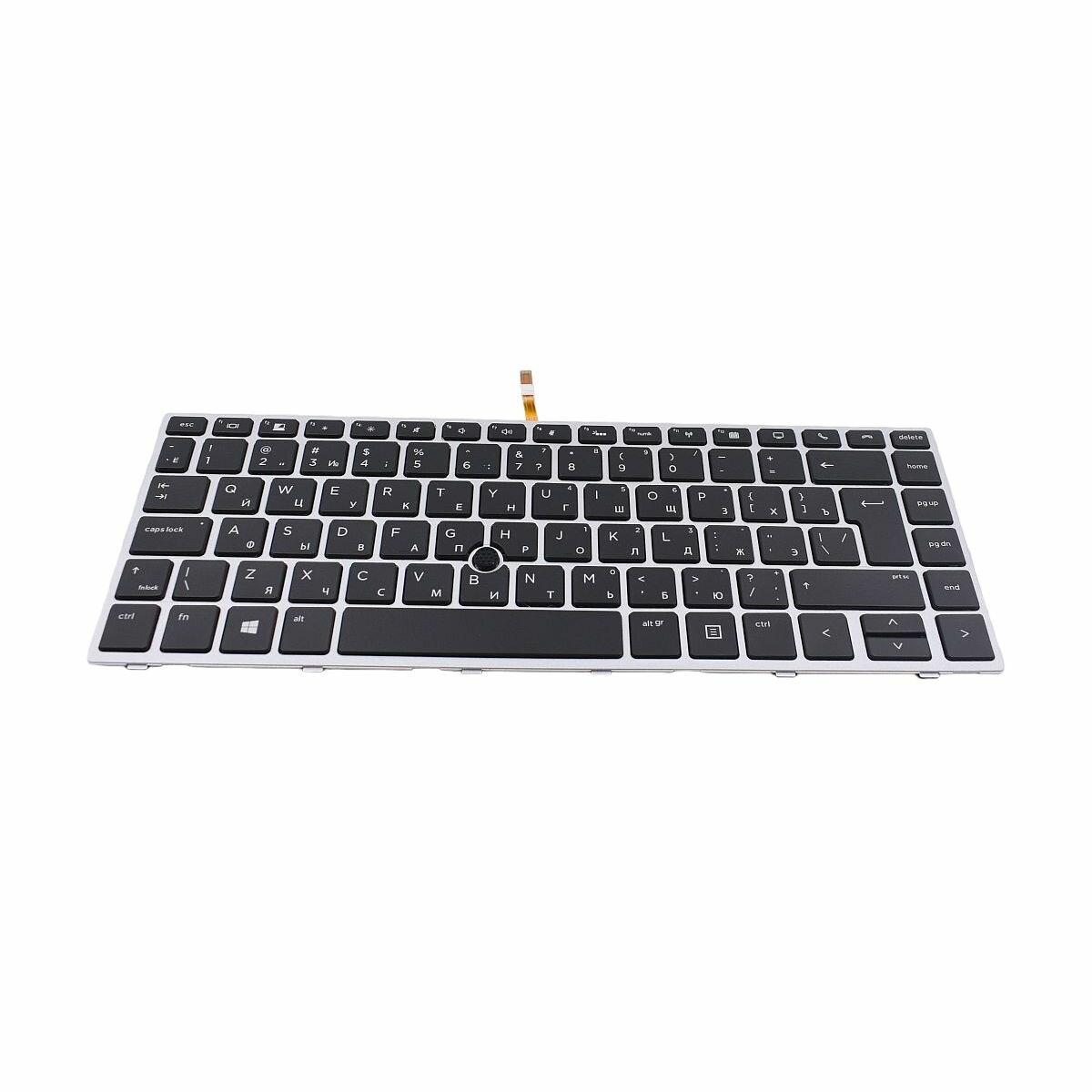 Клавиатура для HP EliteBook 840 G6 ноутбука с пойнтером и подсветкой