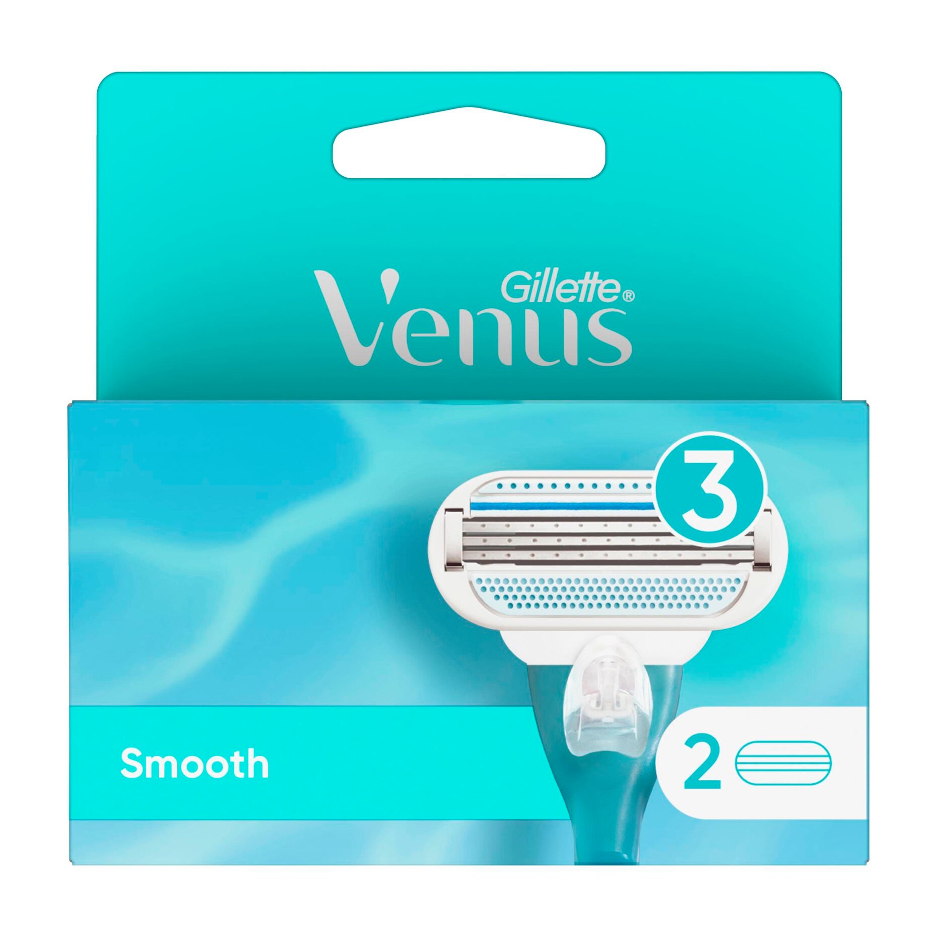 GILLETTE Кассеты для бритья Venus, 2 шт.