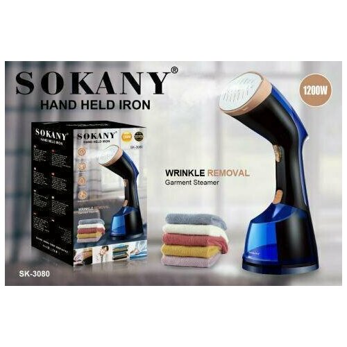 Ручной отпариватель SOME MAGNET SK - 3080 быстрое и эффективное отглаживание 1200 Вт blue 239900₽