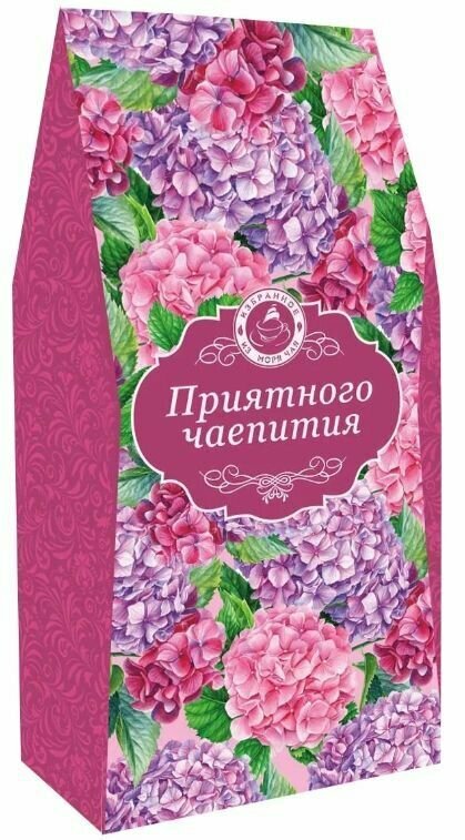 Чай черный GET&JOY Приятного чаепития розовый, 50 г - фото №2
