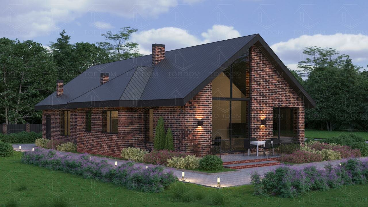 Проект «топдом 1.50» 177 м²