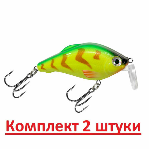 фото Воблер aqua карась tw 50mm, цвет 057 (золотая макрель), 2 штуки