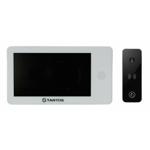 Tantos NEO (белый) HD и iPanel 2 HD + (черная) (комплект многофункционального домофона HD 7")