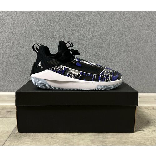 Кроссовки Jordan JUMPMAN HUSTLE PF, полнота 10, размер 12US, мультиколор кроссовки adidas полнота 10 размер 12us белый синий