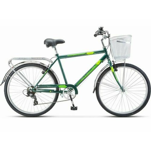 фото Дорожный велосипед stels navigator-250 v 26” z010 рама 19” зеленый [lu101712-lu095302]