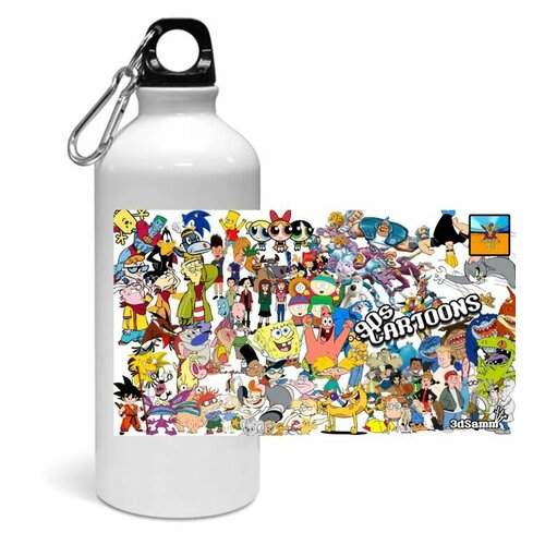 фото Спортивная бутылка 90е, девяностые №9 migom