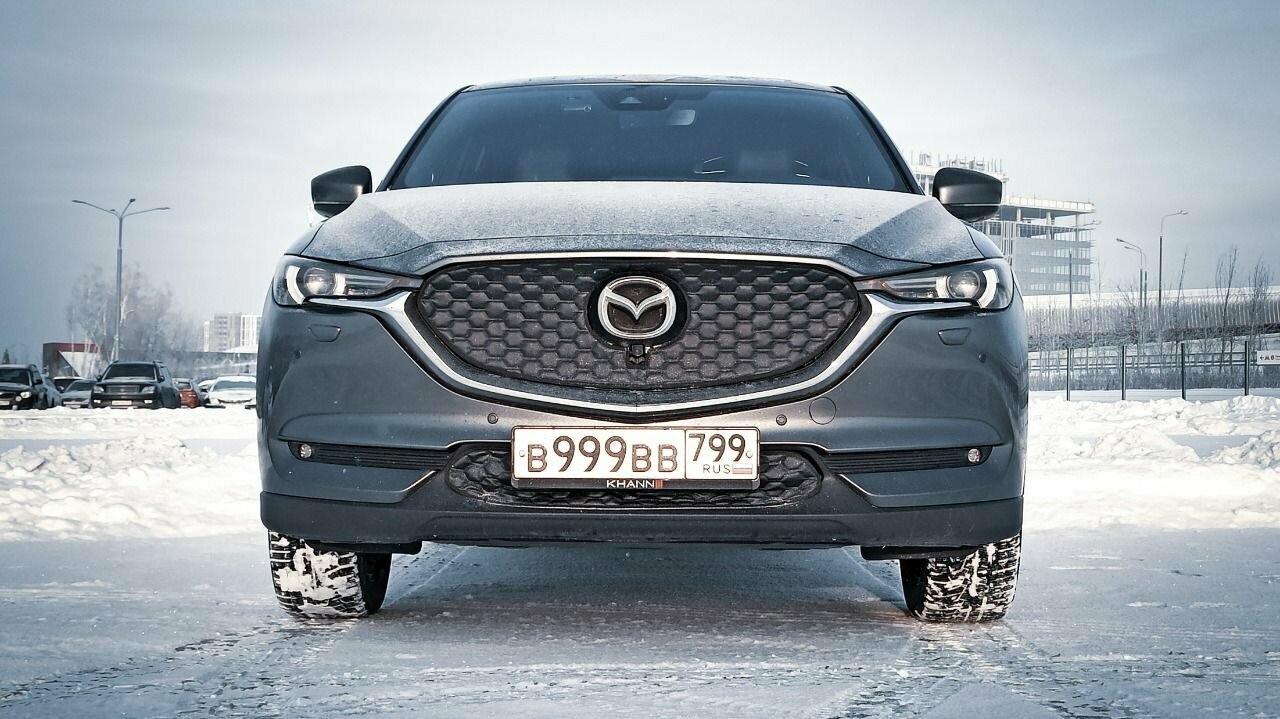 Утеплитель радиатора для Mazda Cx-5 2017-2023 с Камерой Комплект