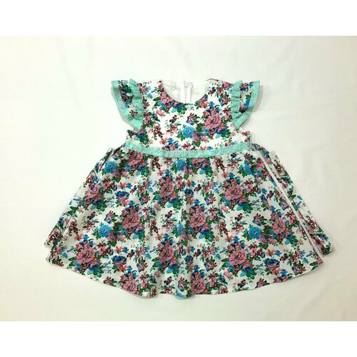 фото Платье, размер 28/30, бирюзовый, зеленый бренда нет