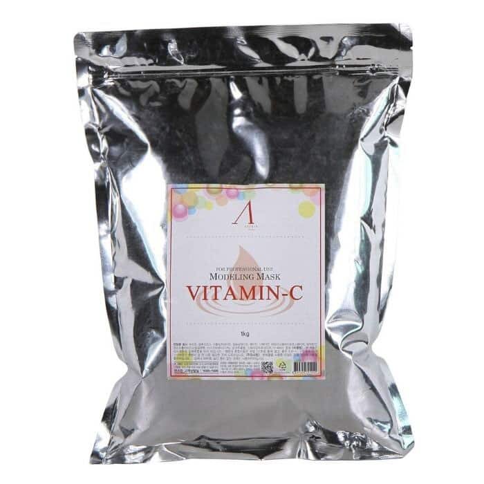 Альгинатная осветляющая маска для лица Anskin Vitamin-C Modeling Mask, 1 кг