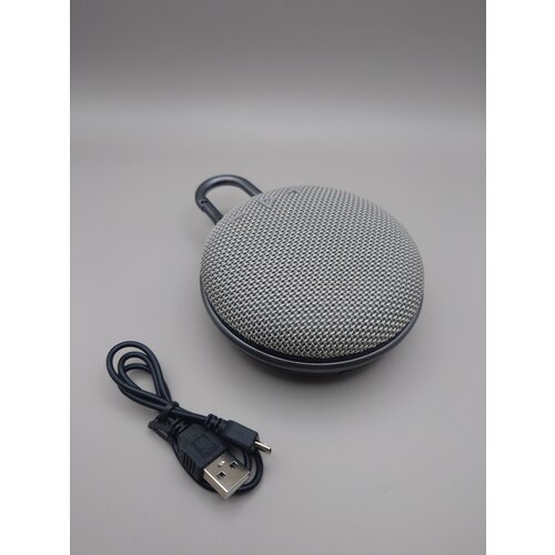 Портативная колонка Clip 3, беспроводная акустика с Bluetooth, FM, Серый