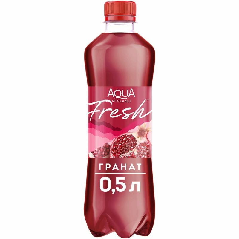 Вода питьевая Aqua Minerale Juicy гранат, 500мл