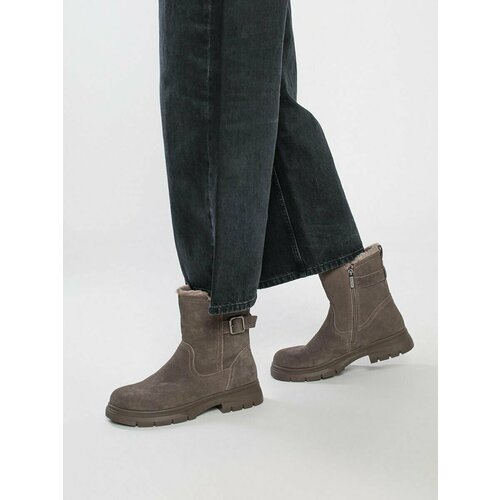 фото Ботинки baden, размер 37, серый