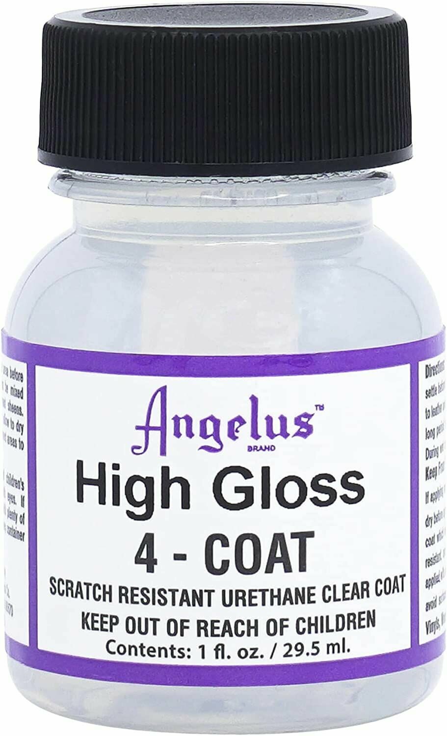 фото Angelus лак High Gloss 4-Coat Acrylic Finisher 904-01-000 29.5 мл