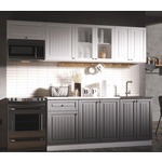 Кухонный гарнитур, кухня, готовый комплект Хозяюшка 1,8 м Трюфель - изображение
