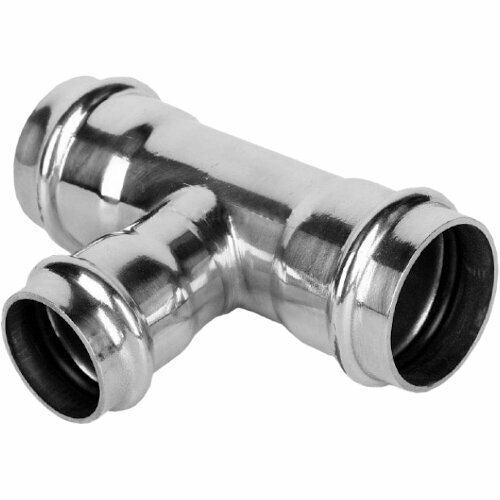 Пресс-тройник из нержавеющей стали Kromwell 22x15х22 1039₽