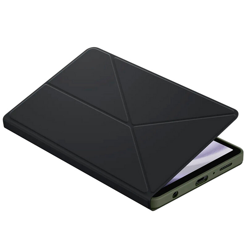 Чехол Samsung для Galaxy Tab A9 Book Cover, черный, (EF-BX110TBEGRU)