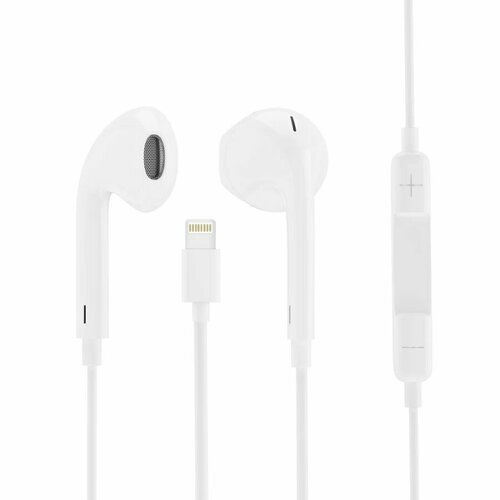 Гарнитура Perfeo REPLICA с разъемом Lightning белая электротовар 2077₽