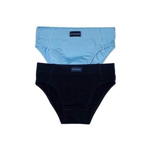 Комплект нижнего белья Андерсен, размер 110, голубой, черный комплект нижнего белья volpacchiotto размер 110 голубой