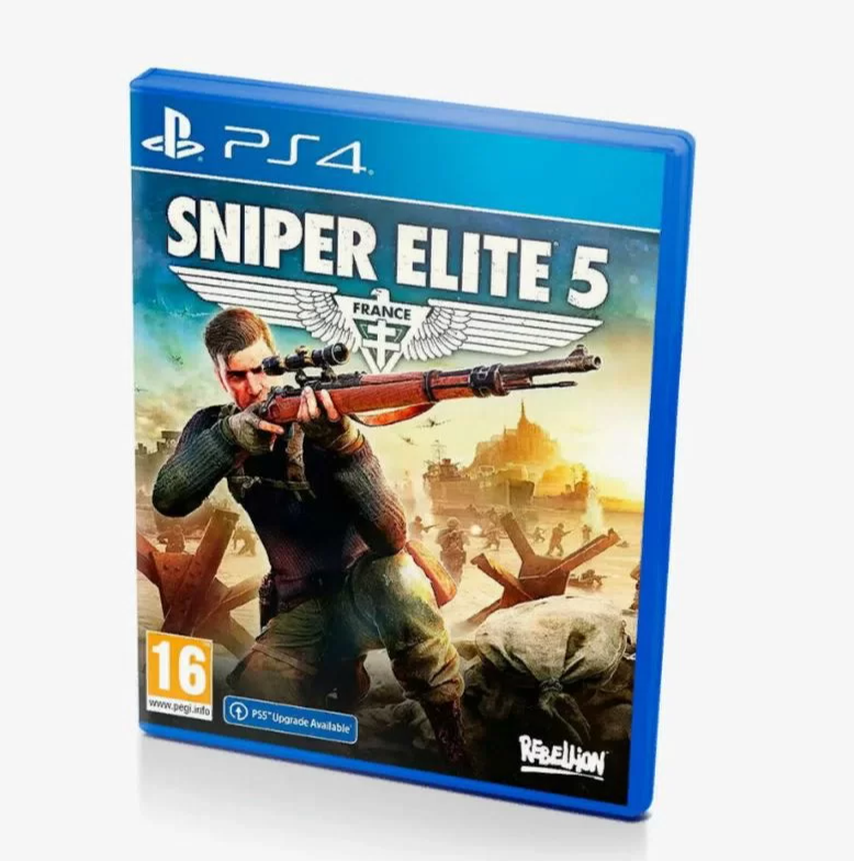 Игра Sniper Elite 5 (PS4) Полностью на русском
