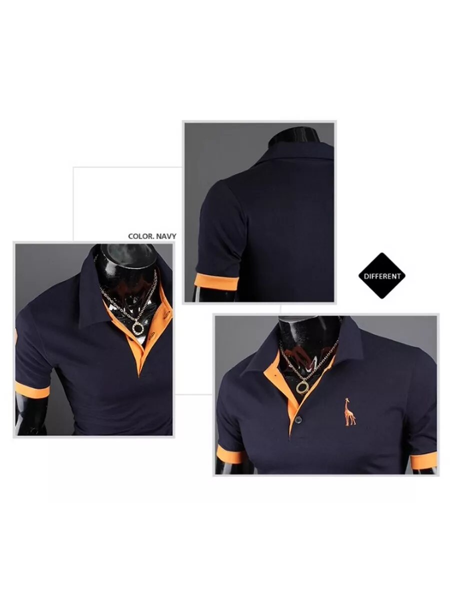 Футболка, размер L, синий — фото 1