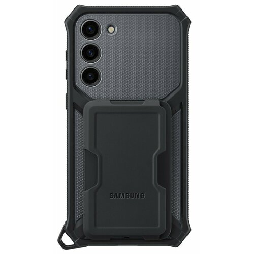 Накладка Rugged Gadget Case для Samsung Galaxy S23 Plus (S23+) EF-RS916CBEGRU тинат чехол накладка samsung galaxy s23 frame case черный ef ms911cbegru