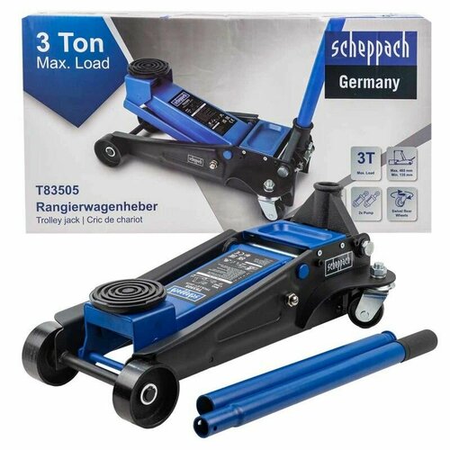 Домкрат подкатной гидравлический 3т