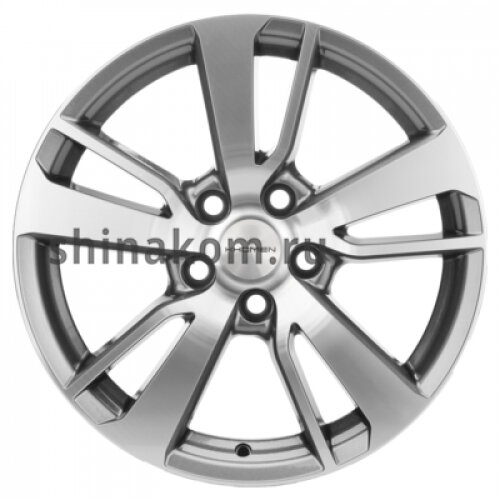 Колесный диск Khomen Wheels KHW1704 7x17 5*114,3 ET39 60,1 Gray-FP