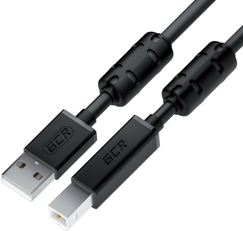 Кабель USB A (M) - USB B (M), 5м, Greenconnect (GCR-52420)