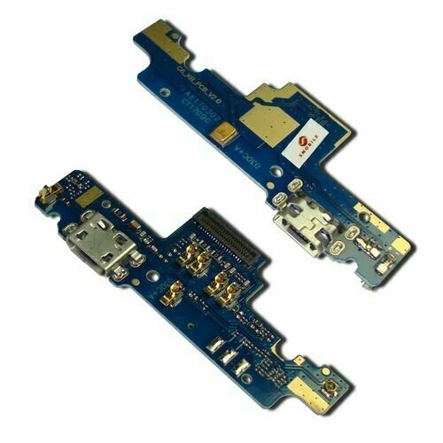 Разъем зарядки к Xiaomi Redmi Note 4X (плата с микрофоном)