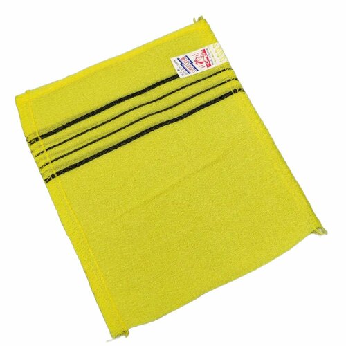 Bath Towel Мочалка-варежка для душа с пилинг-эффектом, однослойная, в ассортименте, 4 штуки