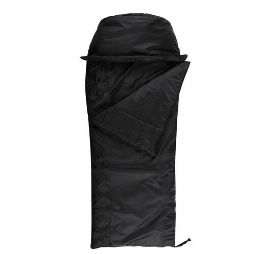 Спальный мешок оксфорд 210D 220x90см до -20С 3 цвета черный синий бежевый 9472₽