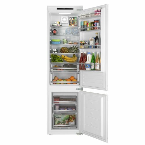 Встраиваемый холодильник MEFERI Встраиваемый холодильник Meferi MBR193 COMBI NO FROST POWER, белый