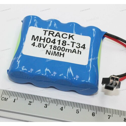 Аккумулятор TRACK MH0418-T34 разъем JST SM2 4AA 48 V 1800 mAh NiMH для детских игрушек электротовар 3942₽