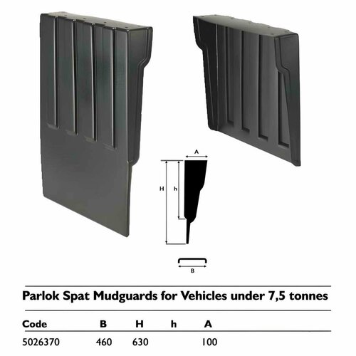 Крыло заднее 460*630 KRONE 100283 (Parlok)