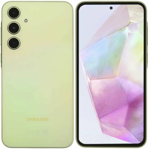 Смартфон Samsung Galaxy A35 128 ГБ Lemon Лимонный 3216000₽