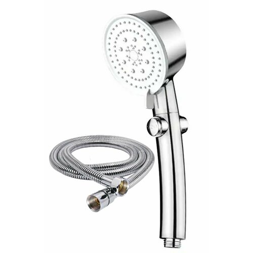 ТурбоЛейка для душа пятирежимный и шланг 1,5м. LUX набор