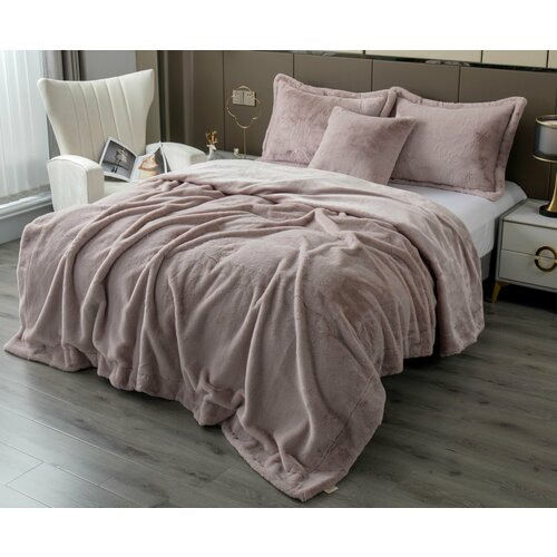 K-423-22 Покрывало декоративное Rabbit пудра жемчуг 220х240 KAZANOVA 10300₽