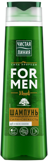 Характеристики модели Шампунь Чистая линия For men Фитотерапия Энергия ...