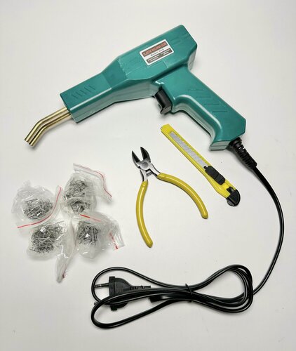 Изображение товара Паяльник импульсный для ремонта бамперов автомобиля (крыльев, элементов декора) и изделий из пластика, 50Вт