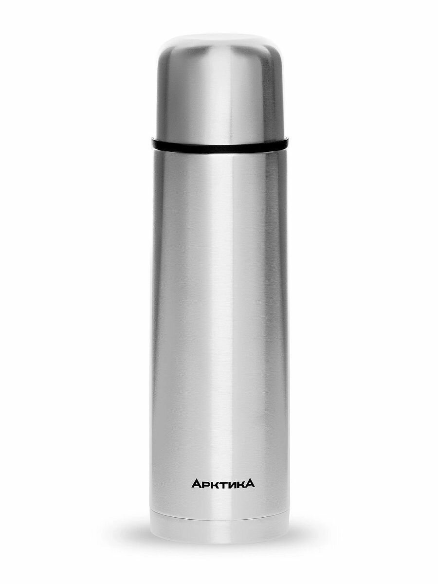фото 101-1000P Термос бытовой, вакуумный, питьевой тм "Арктика", 1000 мл Наклейка