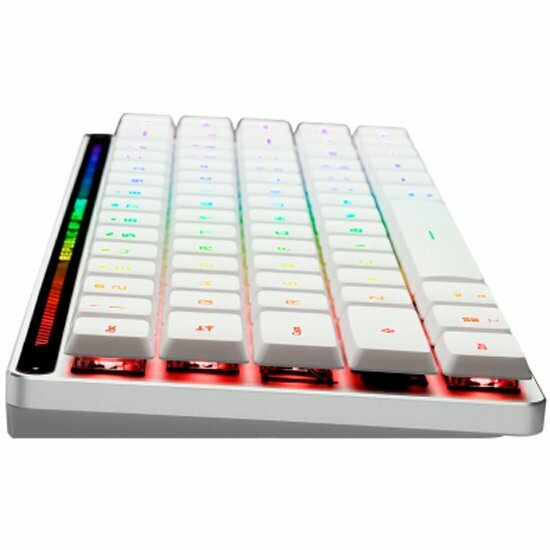 Клавиатура беспроводная механическая ASUS ROG Falchion RX Low Profile (Red switch), USB, Bluetooth/Wireless, RGB, Белый, 90MP03EC-BKRA10 - фото №6