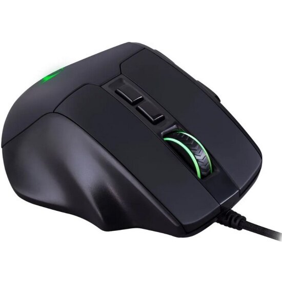 Мышь Redragon "Bullseye", проводная, 8 клавиш, 12400 DPI, USB, черная — фото 1