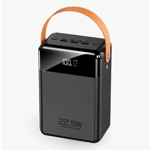Повербанк 80000 mAh с цифровой индикацией уровня заряда и Led фонариком Power Bank FaizFull 80000 mAh Super Fast Charge 225W 427000₽