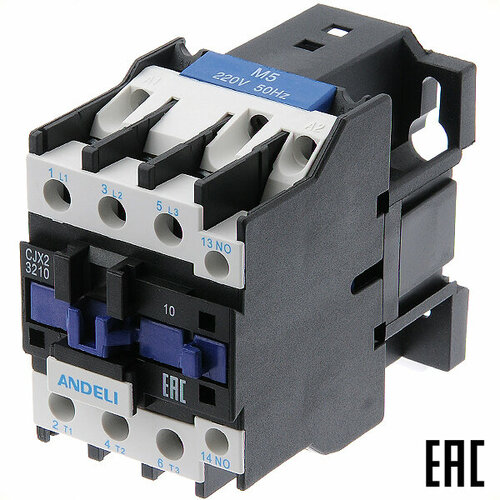 Контактор трехполюсный 220В 32А 1з ADL08-010 ANDELI CJX2-3210 1983₽