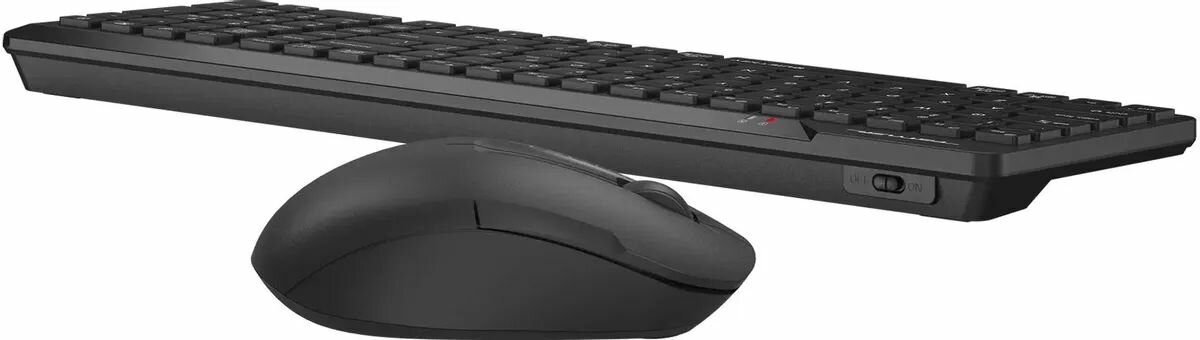 Комплект мышь + клавиатура A4Tech Клавиатура + мышь Fstyler FG2300 Air2 клав: черный мышь: черный USB беспроводная slim (FG2300 AIR2 BLACK)