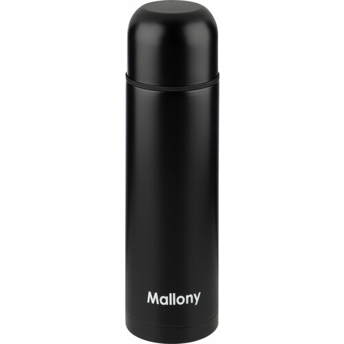 Термос из нерж. стали SOLIDO, 0,5 л, черный